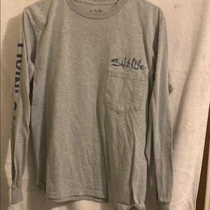 Men’s small long sleeve pocket tee